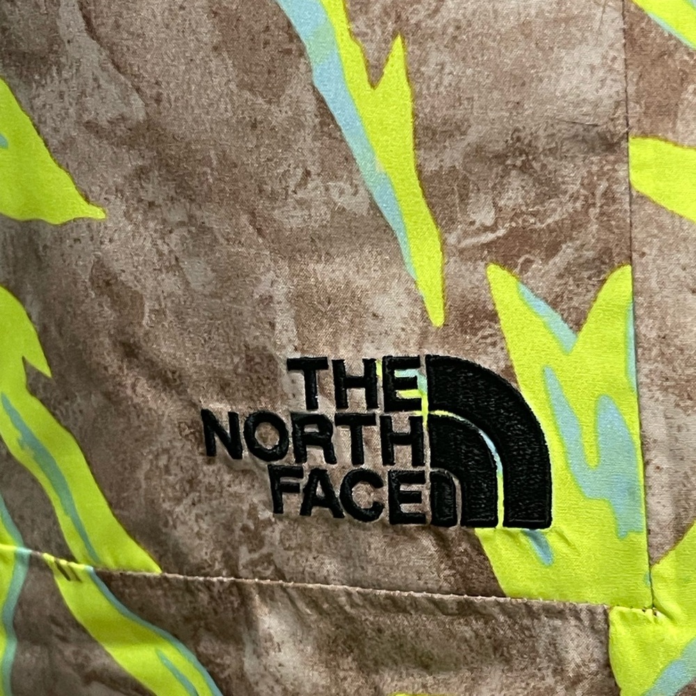 ❄️The North Face Vibrant Yellow and Brown Insulated Snowboarding Bib Overalls🗻 - Picture 9 of 16